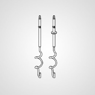 Насадки для замешивания теста AME95Y127 для миксера Panasonic MK-GH1WTQ.