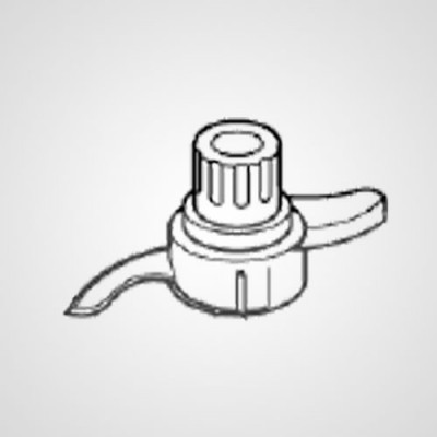 Насадка для замеса теста AUF84-153-K0 для комбайна Panasonic MK-F800STQ.