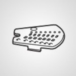 Насадка для мелкой шинковки AUF95-153 для комбайна Panasonic MK-F500WTQ