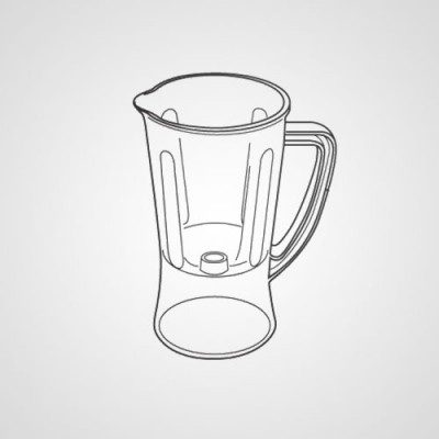 Стакан блендера AVE70M1984X0-B для комбайна Panasonic MK-F500WTQ.