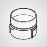 Смесительная чаша AVE89M1872 для комбайна Panasonic MK-F800STQ