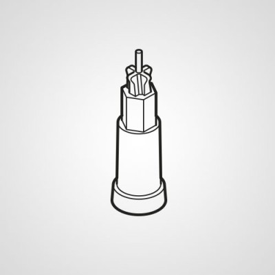 Вал диска MBA54-140 для блендера Panasonic MX-SS40BTQ.