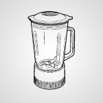 Контейнер в сборе X0190-380 для блендера Panasonic MX-151SG1WTQ