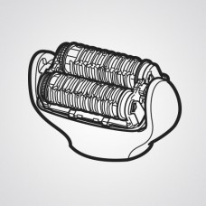 Головка для эпиляции ног/рук WESEL8AW1068 для эпилятора Panasonic ES-EL8A-P520