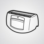 Обрамление сеточки для электробритвы WESEL8AW3048 для эпилятора Panasonic ES-EL8A-P520