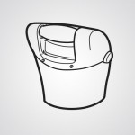 Головка для ухода за стопами ног WESEL8AW4068 для эпилятора Panasonic ES-EL8A-P520