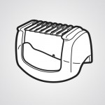 Насадка для зоны бикини WESEL8AX3558 для эпилятора Panasonic ES-EL8A-P520