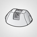 Насадка для эпиляции подмышек/зоны бикини WESED90W3128 для эпилятора ES-ED90-P520 Насадка для эпиляции подмышек/зоны бикини WESED90W3128 для эпилятора ES-ED90-P520