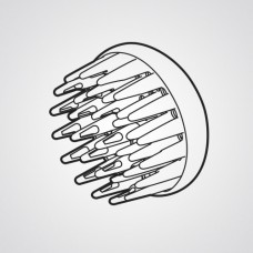 Насадка для создания объема EHNE84DFABW для фена Panasonic EH-NE84-K865 Насадка для создания объема EHNE84DFABW для фена Panasonic EH-NE84-K865