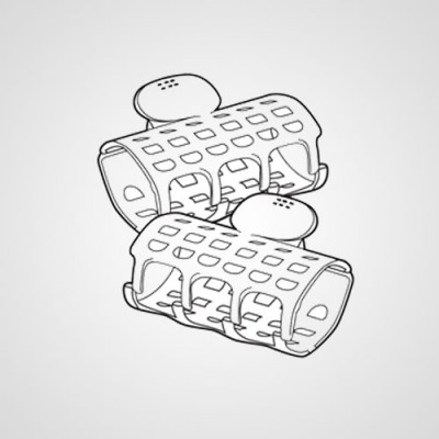 Клипсы для волос EHKA81LCW к стайлеру Panasonic EH-KA81-W865