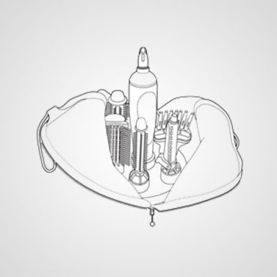 Футляр для хранения EHKA81S25W к стайлеру Panasonic EH-KA81-W865