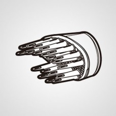 Насадка для создания объема EHNE70DFAH6W к фену Panasonic EH-NE70-N865