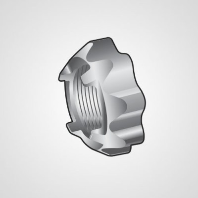 Накатная гайка AME02-121 для мясорубки Panasonic MK-MG1300WTQ.