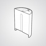 Резервуар для воды WEW1611W3498 для ирригатора Panasonic EW1611W520