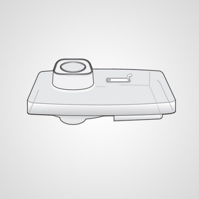 Крышка с горловиной для закладки продуктов AJD93-142-H2 для соковыжималки MJ-M171PWTQ .