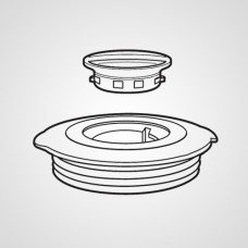 Крышка в сборе AVA10-1802K0 для соковыжималки MJ-DJ31STQ