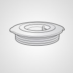 Крышка с отверствием AVE02-1801W4 для соковыжималки MJ-M171PWTQ