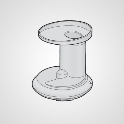 Крышка с горловиной для закладки продуктов JA03-153-K0 для соковыжималки MJ-L500NTQ .