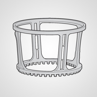 Роликовая щетка JD35-153-K0 для соковыжималки MJ-L500NTQ .