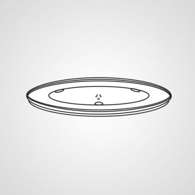 Тарелка A060140L0TU для микроволновки Panasonic NN-SM221WZPE.