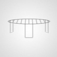 Решетка гриль A06027W50BP для микроволновки Panasonic NN-GT264MZPE