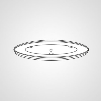 Тарелка F06015Q00AP для микроволновки Panasonic NN-CD565BZPE.