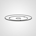 Тарелка F06016D00XN для микроволновки Panasonic NN-SM330WZPE