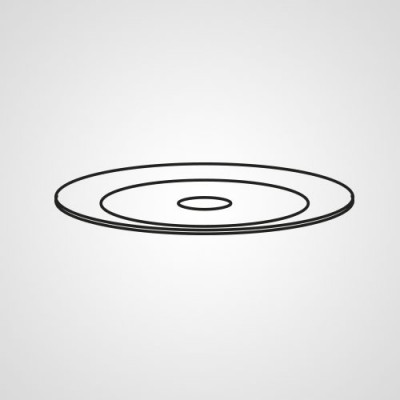 Тарелка F06019W00XP для микроволновки Panasonic NN-GT370MZPE.