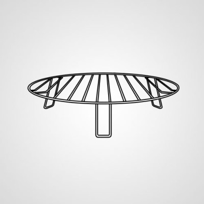 Решетка гриль F06024X80MN для микроволновки Panasonic NN-C785JFZPE.