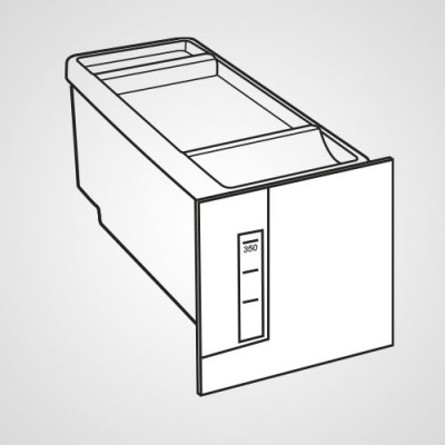 Контейнер для воды F060Q6Y40XP для микроволновки Panasonic NN-CS596SZPE.
