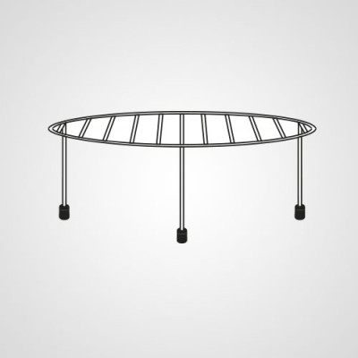 Решетка гриль F060V7X50BP для микроволновки Panasonic NN-CD565BZPE.