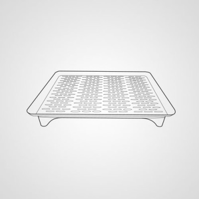 Пластиковая подставка F0678BH70BP для микроволновки Panasonic NN-CS894BZPE.