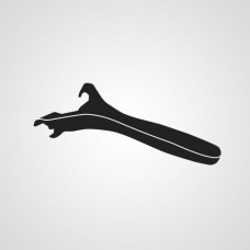 Ручка для противеня F10855R00BP для микроволновки Panasonic NN-CD565BZPE Ручка для противеня F10855R00BP для микроволновки Panasonic NN-CD565BZPE