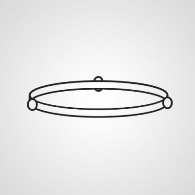 Роликовое кольцо F290D9W00XP для микроволновки Panasonic NN-GD392SZPE.