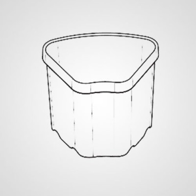 Емкость для приготовления йогурта ARK60K993W9U для мультиварки SR-TMS520KTQ .