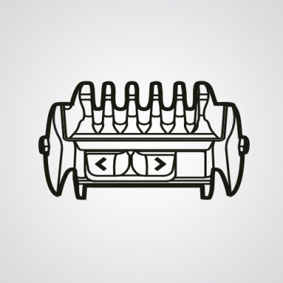 Насадка-гребень WESLL41K7378 для бритвы Panasonic ES-LL41-K520.