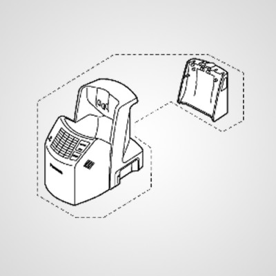 Подставка для подзарядки и самоочистки WESLF71K4219 для электробритвы ES-LF71-K820 .
