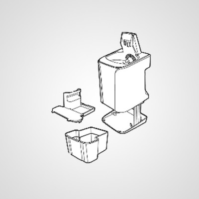 Подставка для подзарядки и самоочистки WESLT8NK4218 для электробритвы ES-LT8N-S820 .
