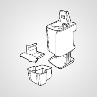 Подставка для подзарядки и самоочистки WESLV9NK4218 для электробритвы ES-LV9N-S820 .