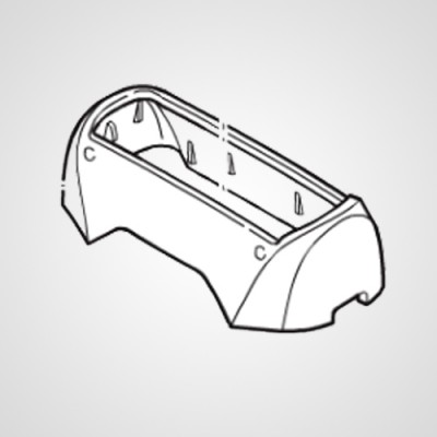 Обрамление сеточки WESRT36S0047 для электробритвы ES-RT37-S520 .