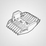Насадка-гребень WER1410K7408 для триммера ER1420S520