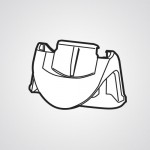 Насадка-триммер для бороды WERSB60H7347 для триммера Panasonic ER-SB60-S820