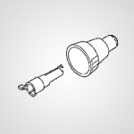 Блок ножей WER407K1058 для триммера ER407K520