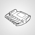 Насадка-гребень WERPA10K7397 для триммера ER-GP21-K820