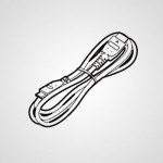 Мини HDMI кабель K1HY19YY0021 для видеокамеры Panasonic HC-W580EE-K