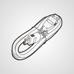 Мини HDMI кабель K1HY19YY0024 для видеокамеры Panasonic HC-X1000EE