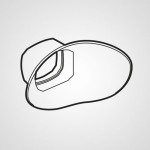 Наглазник SYA0019 для видеокамеры Panasonic HC-X1000EE Наглазник SYA0019 для видеокамеры Panasonic HC-X1000EE