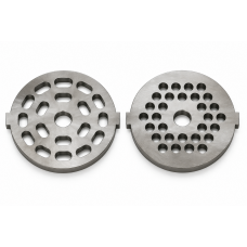 Set of two AMA20-121 grinding plates for meat grinders